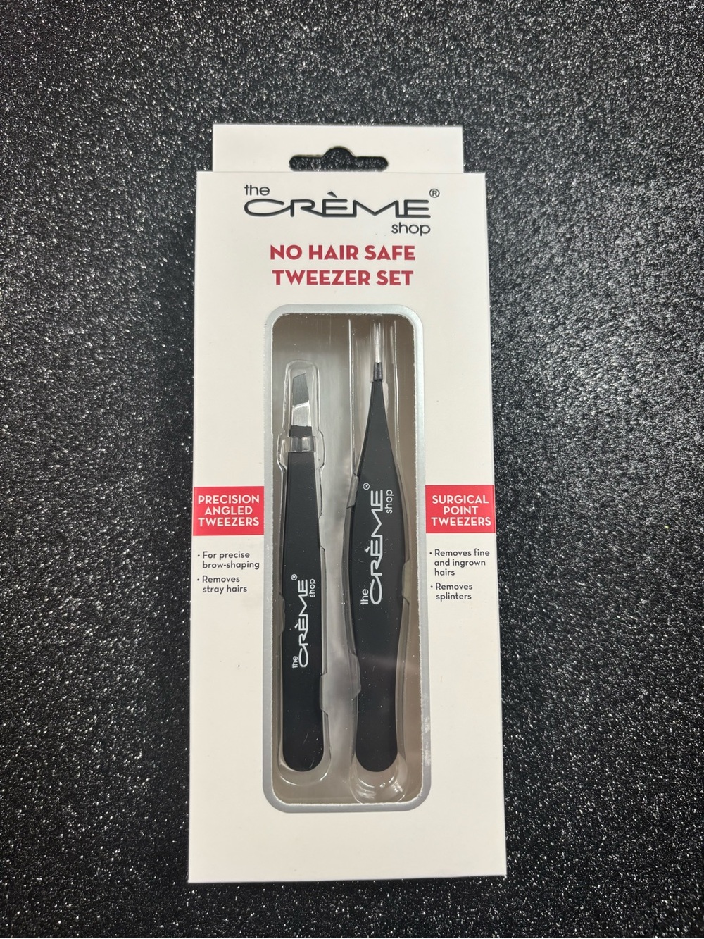 The Crème Shop Tweezer Set